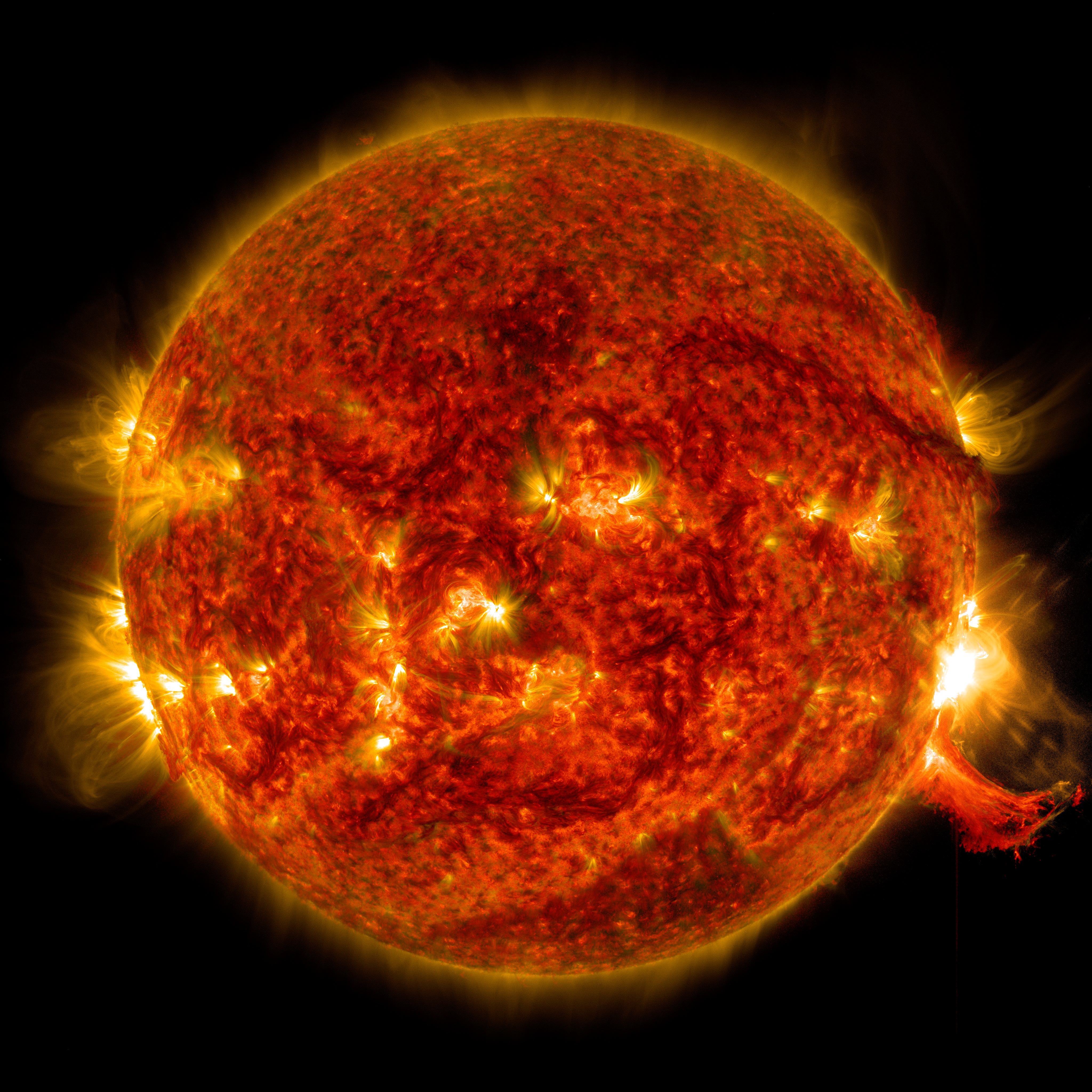 Die Sonne Aufnahme NASA